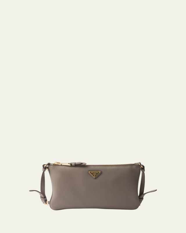 Soft Calf Leather Shoulder Bag